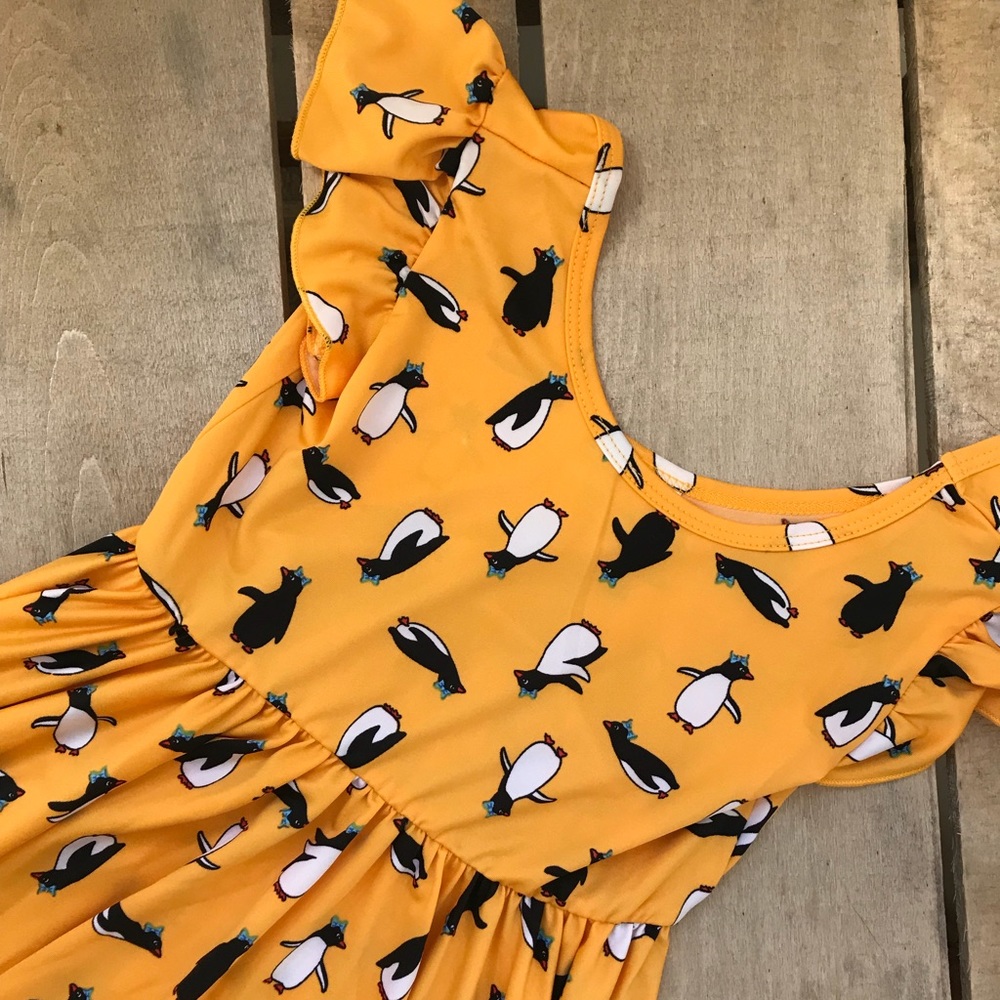 Dot dot smile penguin dress